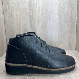 Irish Setter Men's Leather Lace Up Chukka Boots Size 9.5 Removable Insole Black